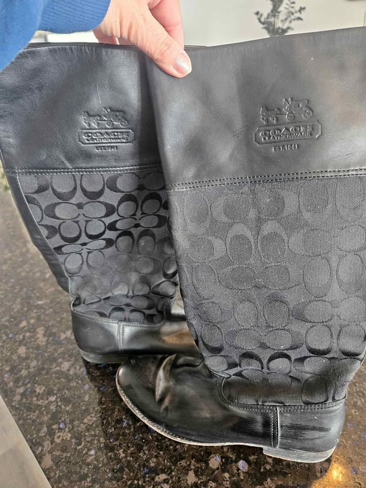 Coach Designer Knee High Boots