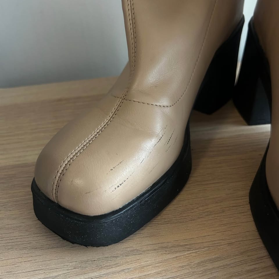 8.5 Call It Spring Vegan Leather Boots - photo 2