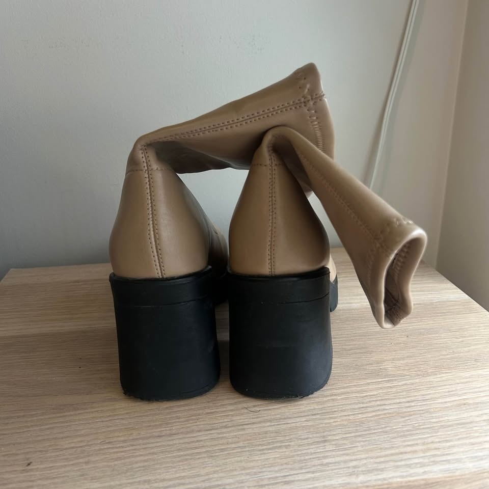 8.5 Call It Spring Vegan Leather Boots - photo 4