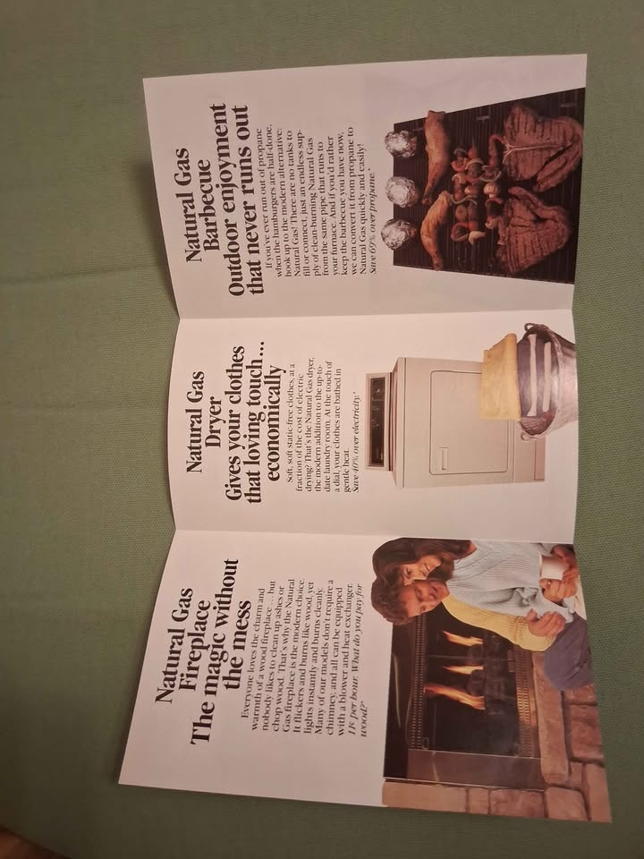Vintage 1988 Consumers Gas Natural Gas Appliances Brochure - photo 2