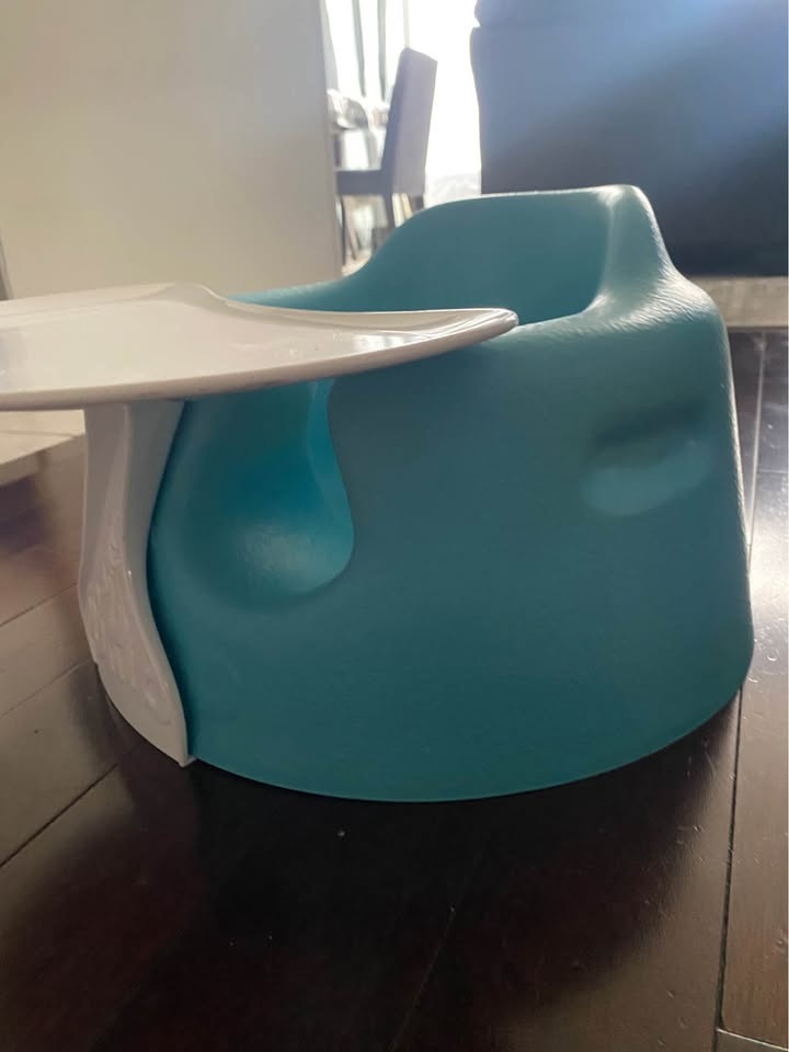 Bumboo Seat with tray - Blue - photo 2