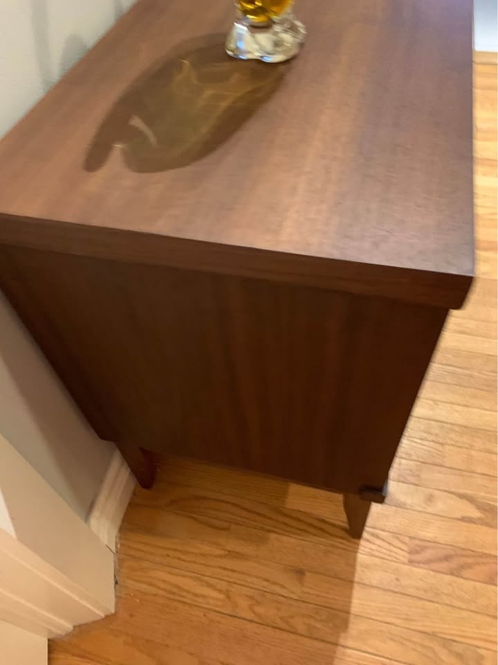 Mid century modern walnut night stand (1) - photo 3