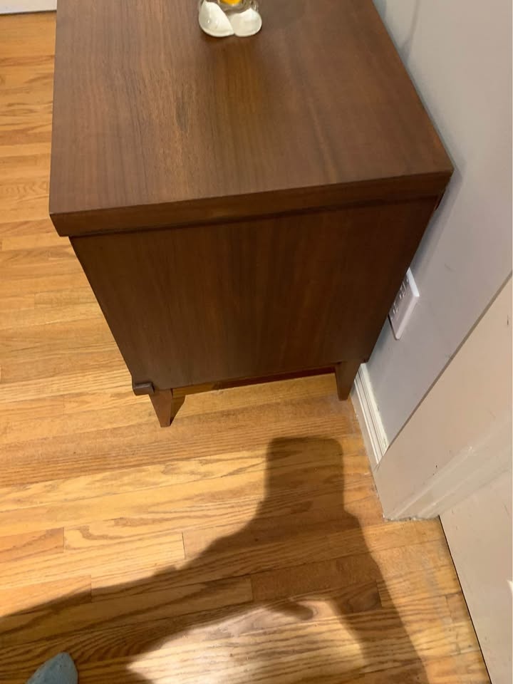 Mid century modern walnut night stand (1) - photo 4