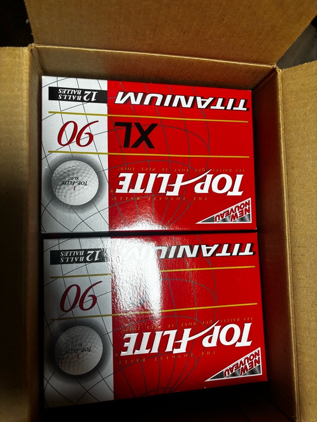 72 New Golf Balls - Top-Flite XL Titanium + Wilson Ultra - photo 2