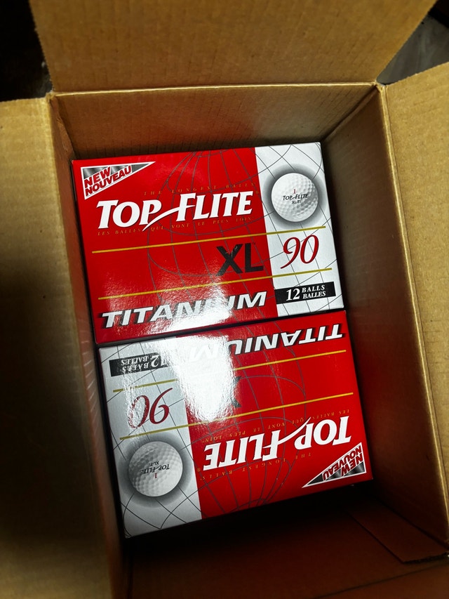 72 New Golf Balls - Top-Flite XL Titanium + Wilson Ultra - photo 3