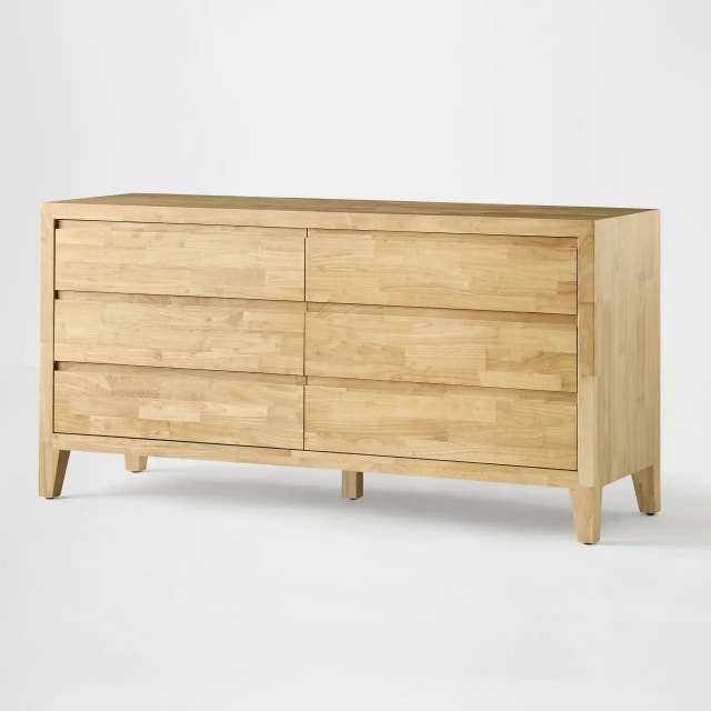 Brand New Silk & Snow Nara 6-Drawer Dresser in Box - photo 2