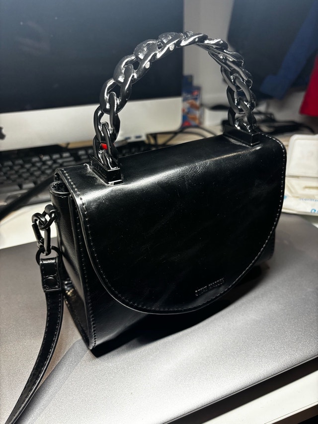 Steve Madden Black Crossbody / Top Handle Bag