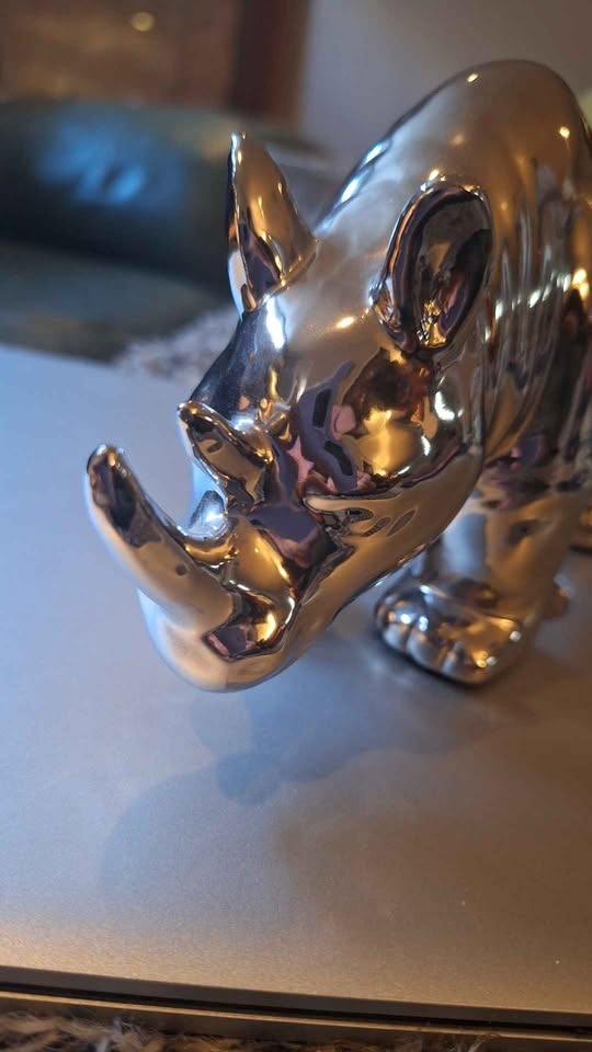 Nate Berkus Rhinoceros Figurine - photo 2
