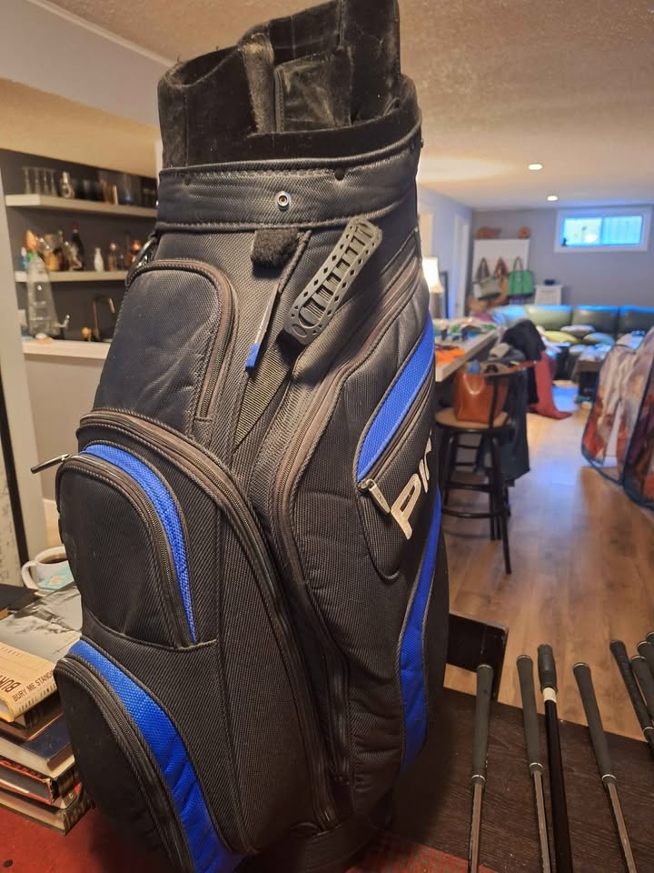 Ping Golf Bag, Clubs, Putters & Ball Retriever - photo 3