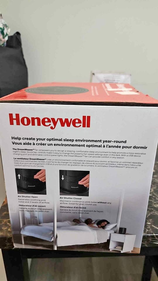 Honeywell DreamWeaver Sleep Fan HTF400BC