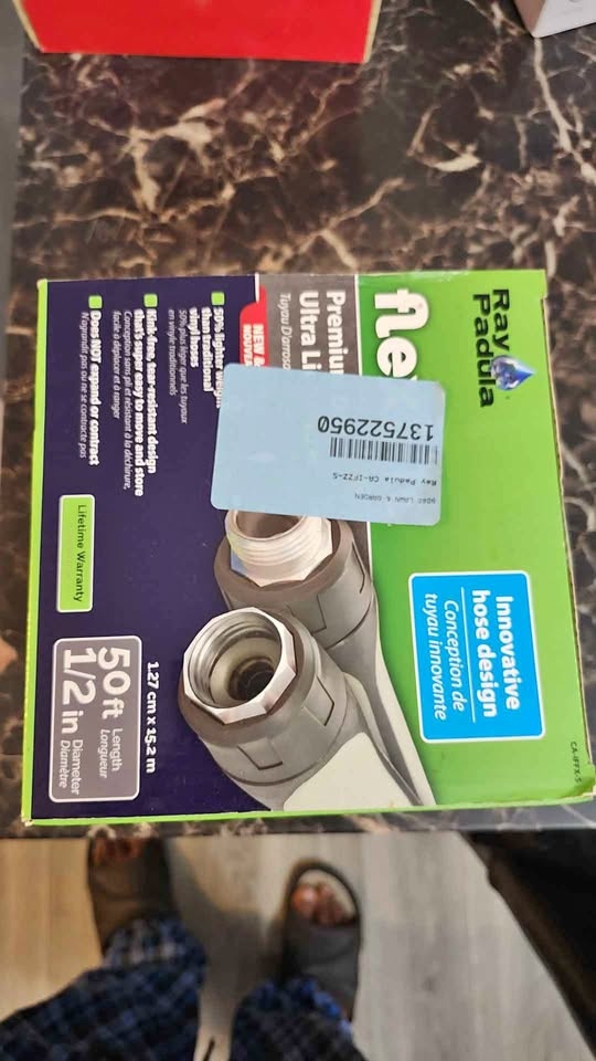 Ray Padula FlexLite Premium 50ft Garden Hose