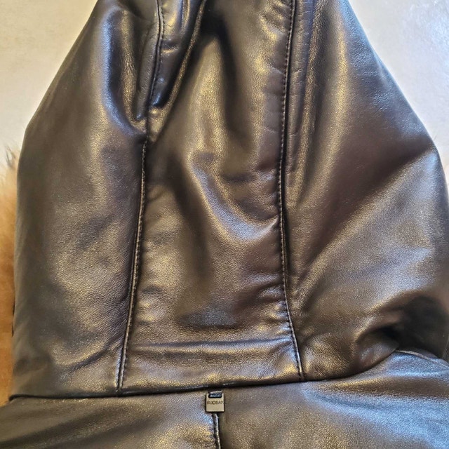 Rudsak Jacket Full Length With Leather and Real Fur - photo 4