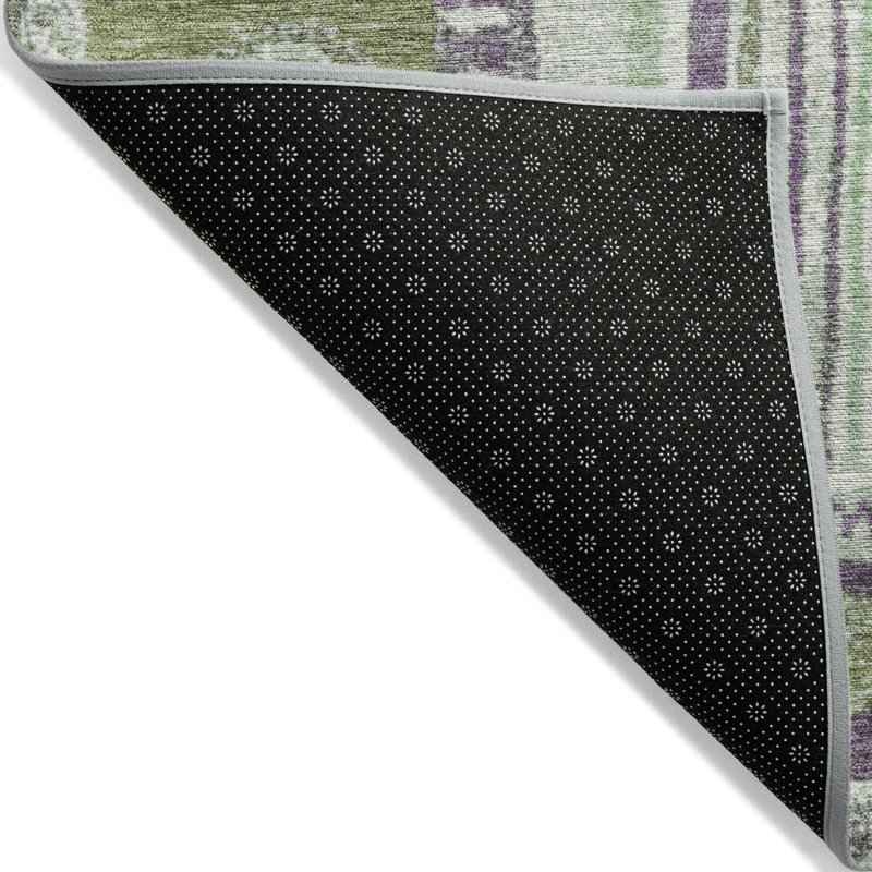 5x7 Purple Indoor/Outdoor Rug, Machine Washable - photo 5