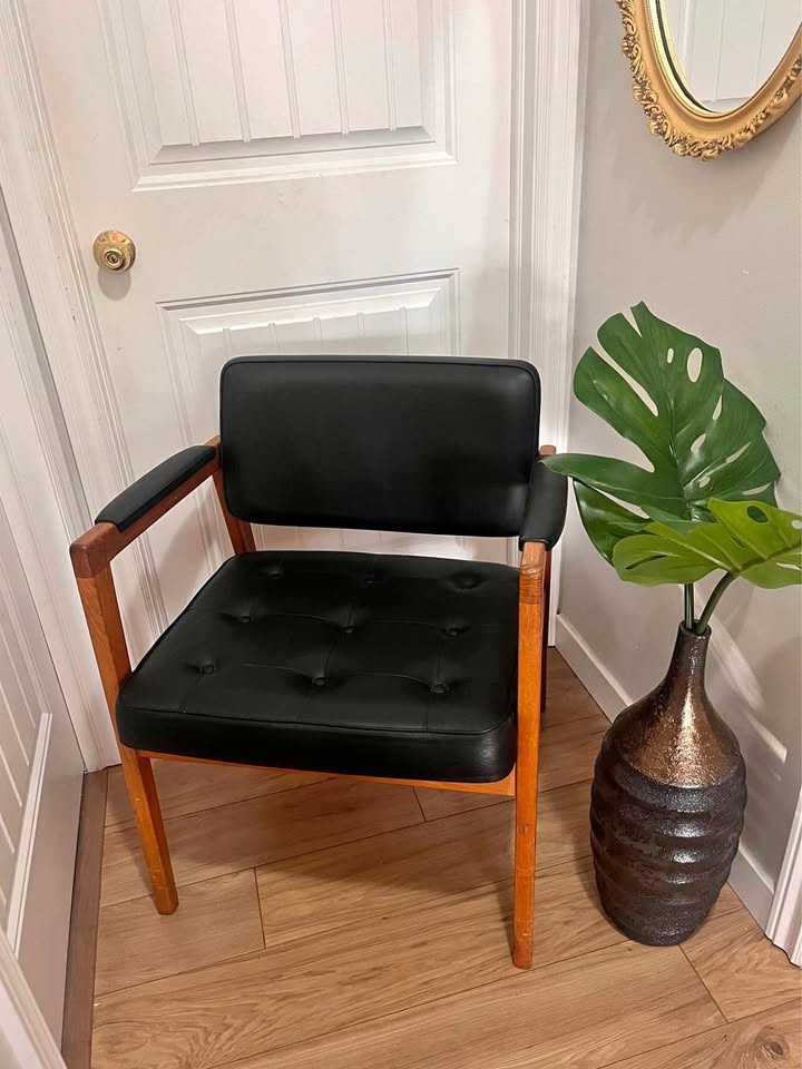 Authentic Svegards Markaryd Sweden Teak Lounge Armchair