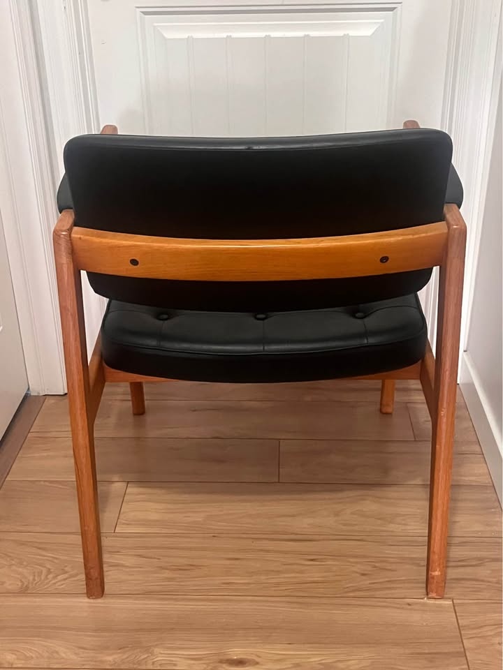 Authentic Svegards Markaryd Sweden Teak Lounge Armchair - photo 4