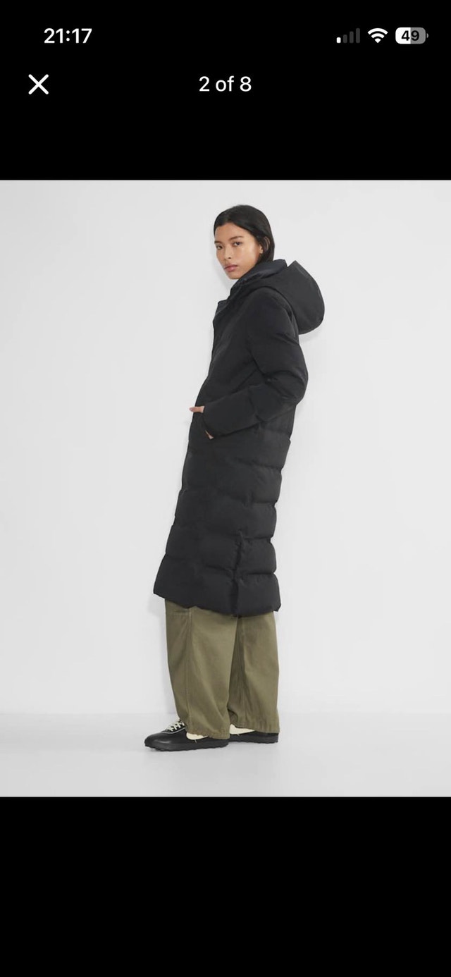 Aritzia Tna Superpuff Powder Long Parka Women XS - photo 2