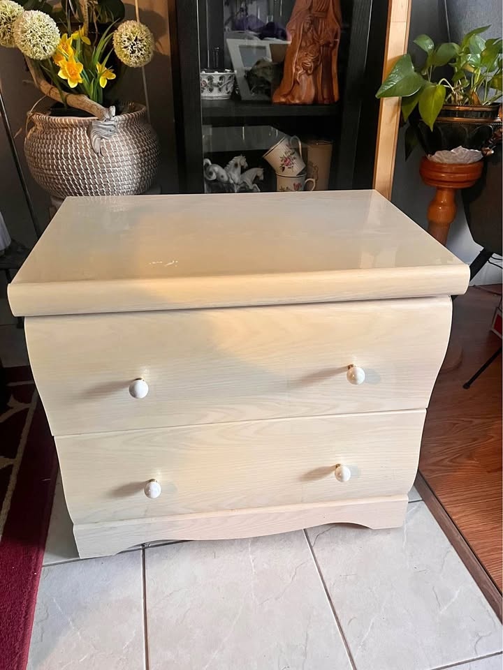 Vintage Nightstand Drawers by Pilliod Furniture USA