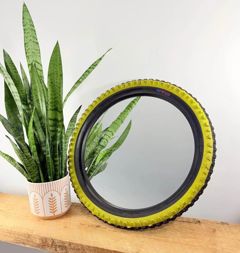 Vintage 90s IKEA Volda Mirror Green - photo 5