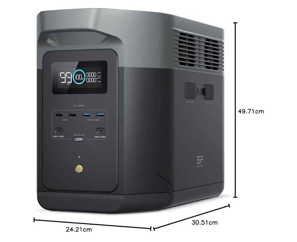EcoFlow DELTA 2 Max Portable Power Station + Smart Extra Battery - photo 5