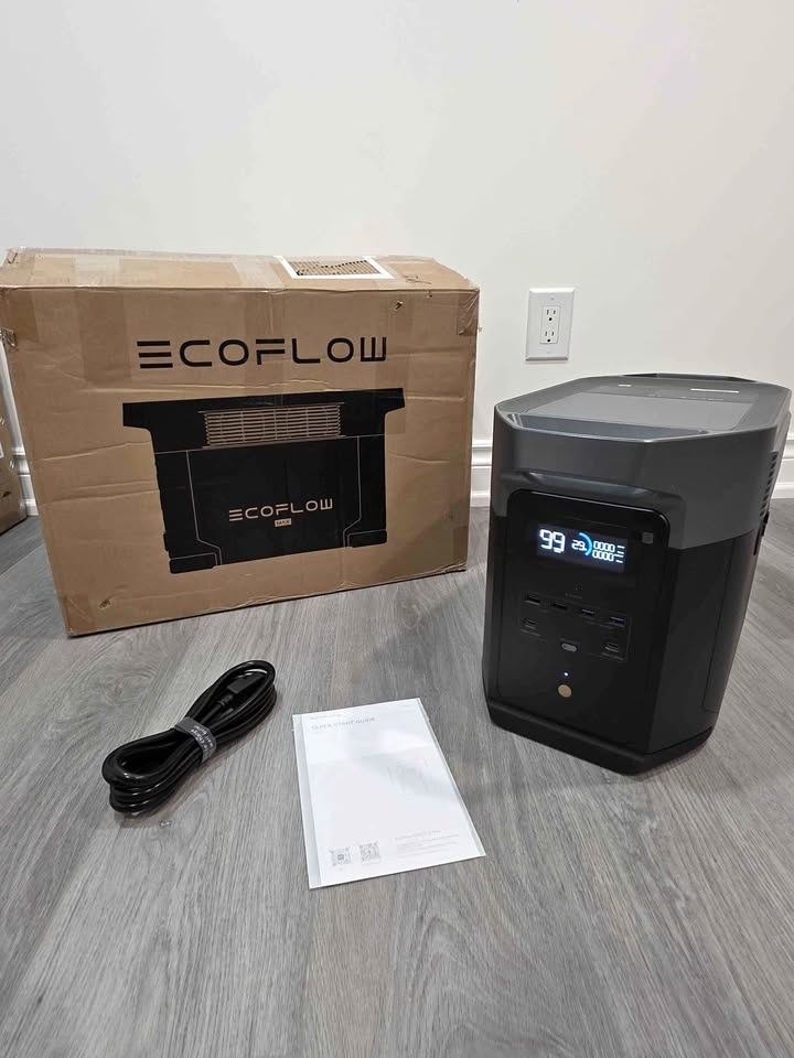 New Open Box EcoFlow DELTA 2 Max Power Station (2048Wh)