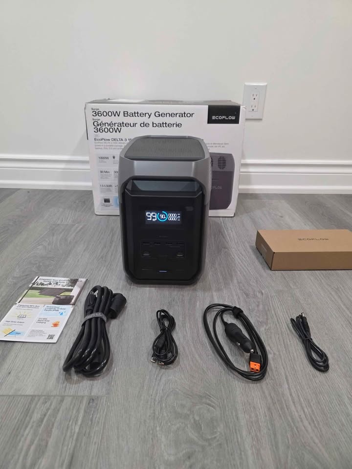 EcoFlow DELTA 3 1500 Power Station - Brand New Open Box - photo 4