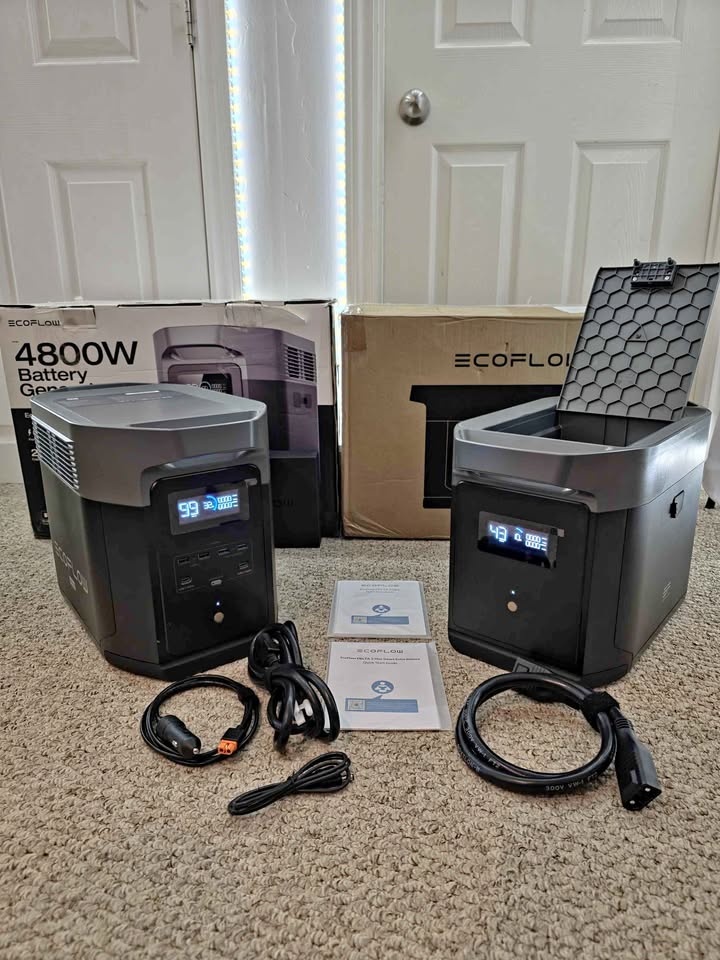 EcoFlow DELTA 2 Max + Smart Extra Battery (Open Box)