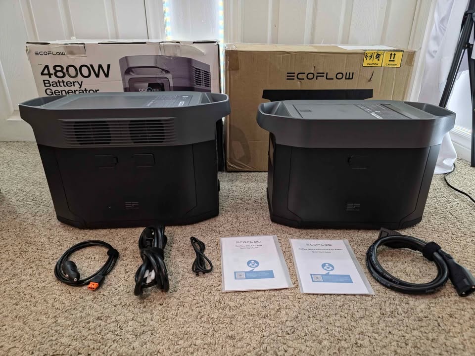 EcoFlow DELTA 2 Max + Smart Extra Battery (Open Box) - photo 2