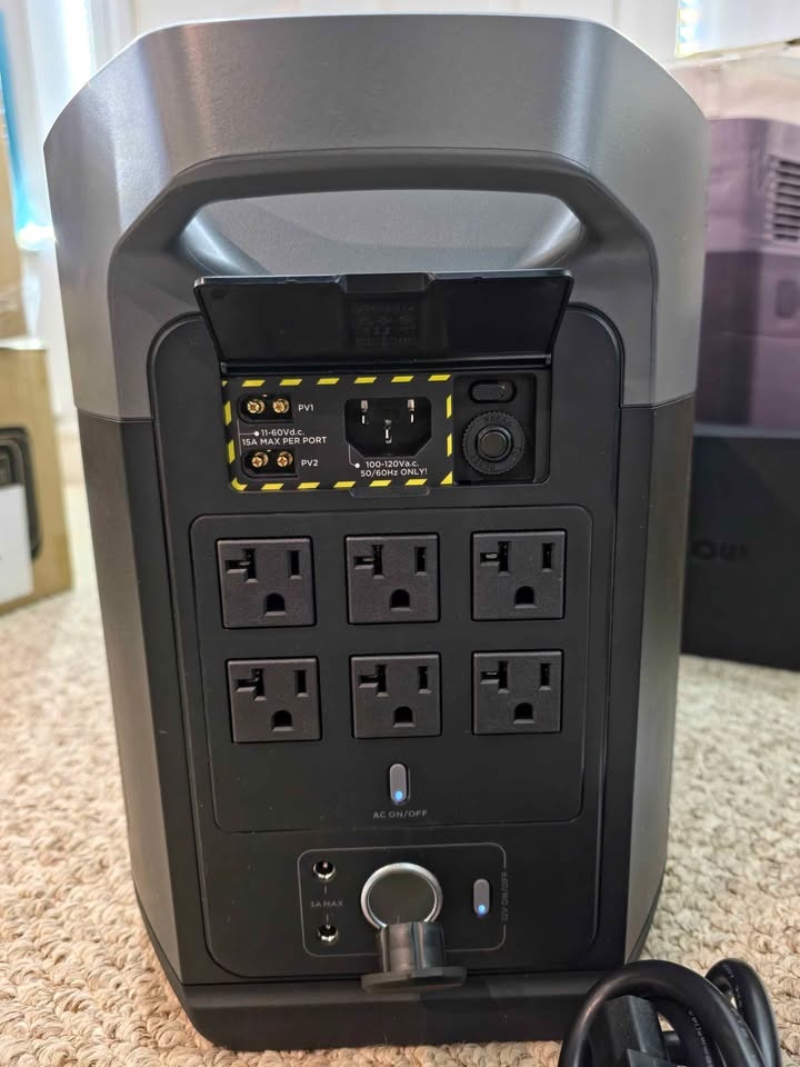 EcoFlow DELTA 2 Max + Smart Extra Battery (Open Box) - photo 3