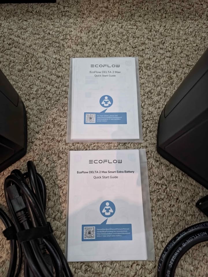 EcoFlow DELTA 2 Max + Smart Extra Battery (Open Box) - photo 4