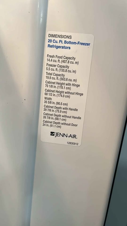 Jenn-Air Stainless Steel French Door Refrigerator 20 Cu Ft - photo 4
