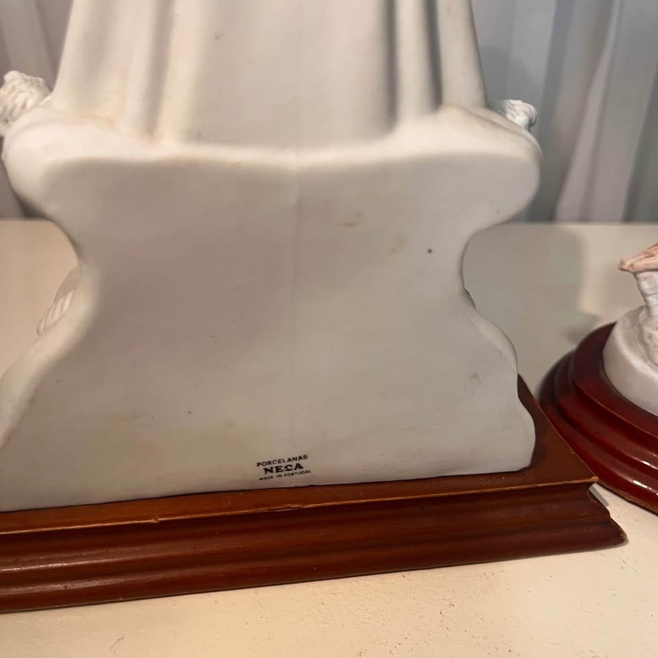 Vintage Porcelain Sacred Heart of Jesus & Pietà $60 each - photo 5