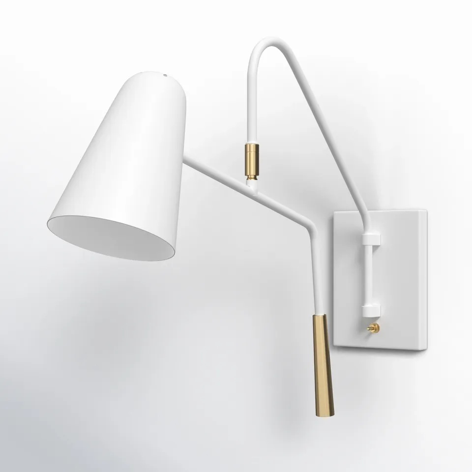 Birch Lane Tedder 1-Light Swing Arm Sconce - Designer Light - photo 2