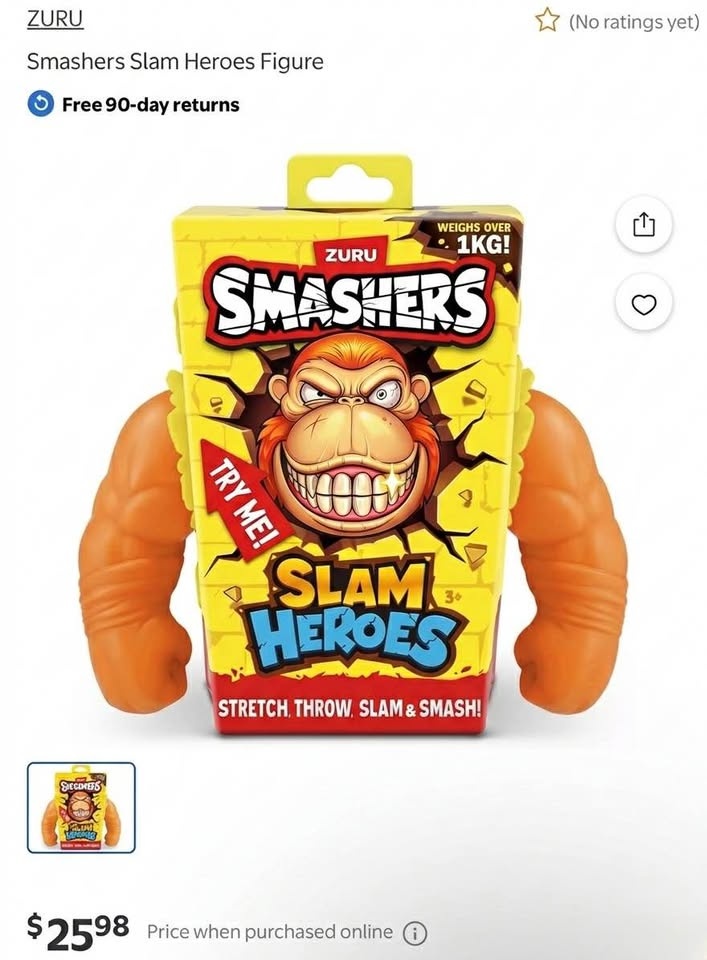 Zuru Smashers Slam Heroes Figure weighs over 1KG - photo 2