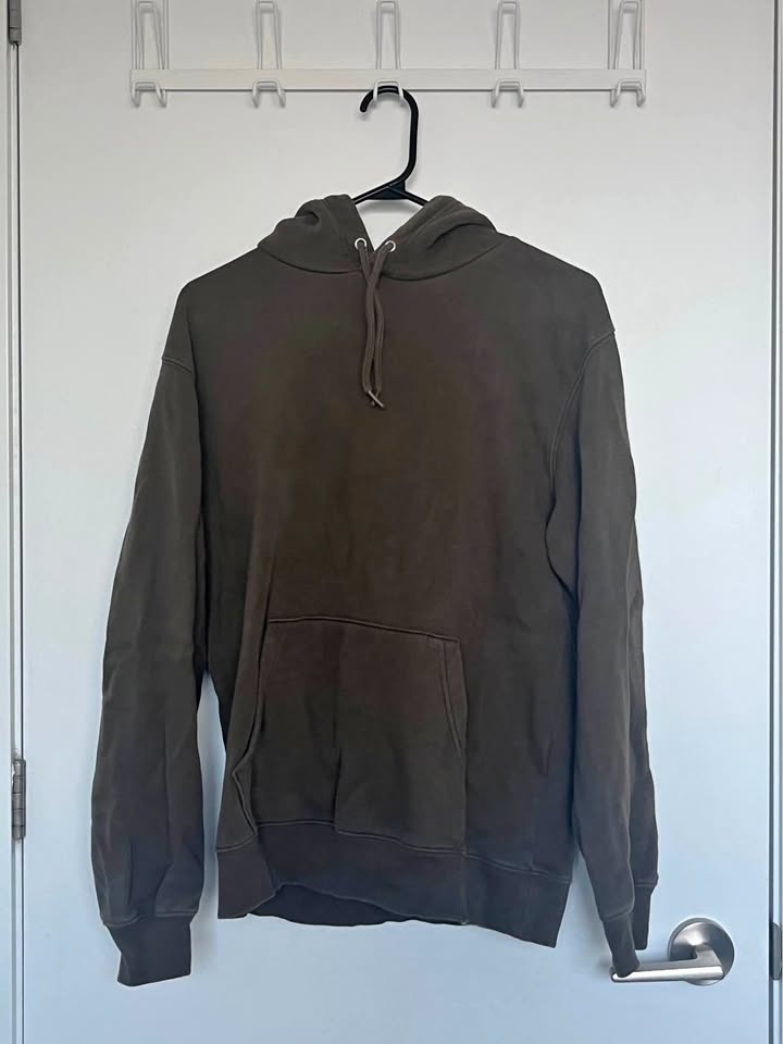 Olive green hoodie Men S/M size