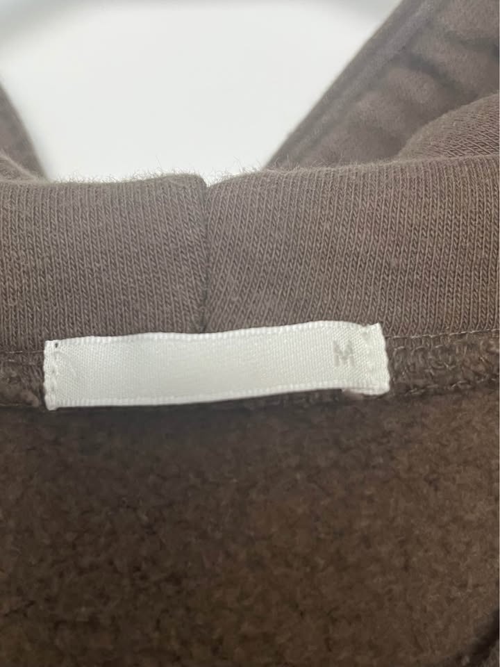 Olive green hoodie Men S/M size - photo 3