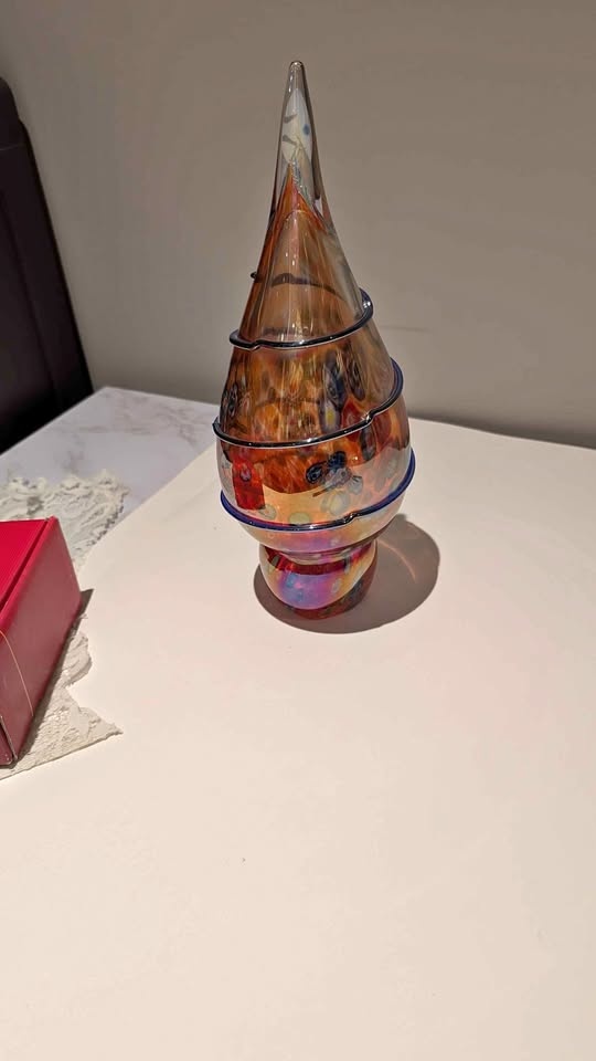 Art Glass Christmas Tree