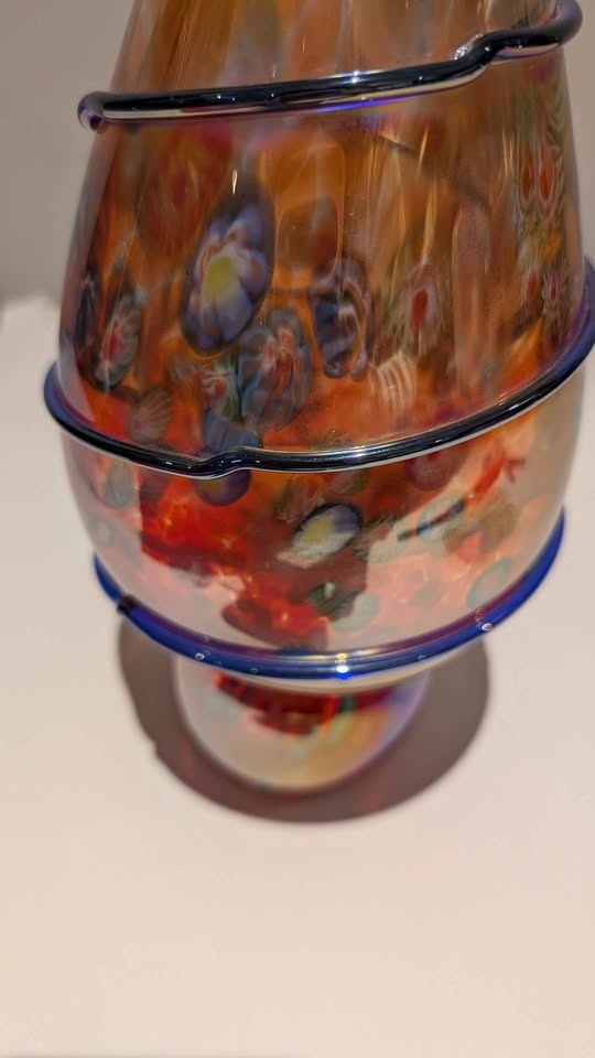 Art Glass Christmas Tree - photo 2