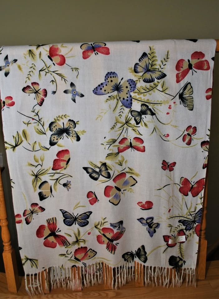 Pashmina Silk Scarf Shawl