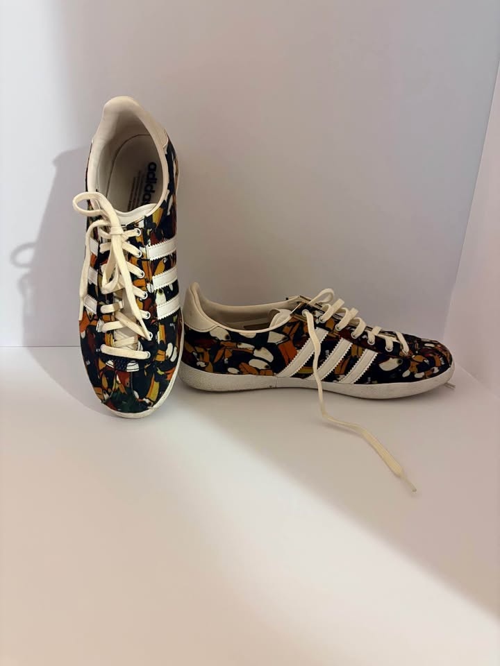 Adidas Farm Rio x Gazelle Multicolor Animal Print Sneakers Sz 8