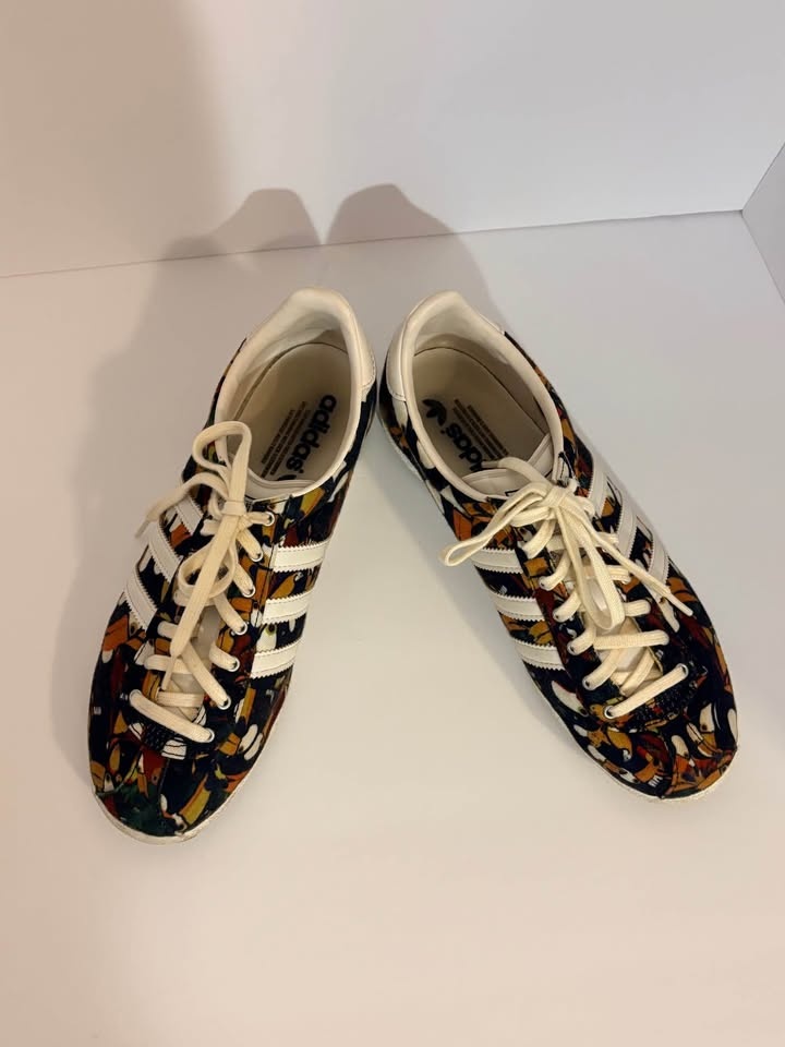 Adidas Farm Rio x Gazelle Multicolor Animal Print Sneakers Sz 8 - photo 3