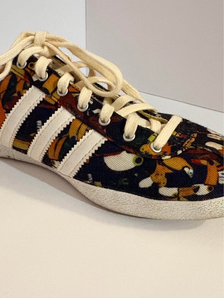Adidas Farm Rio x Gazelle Multicolor Animal Print Sneakers Sz 8 - photo 5