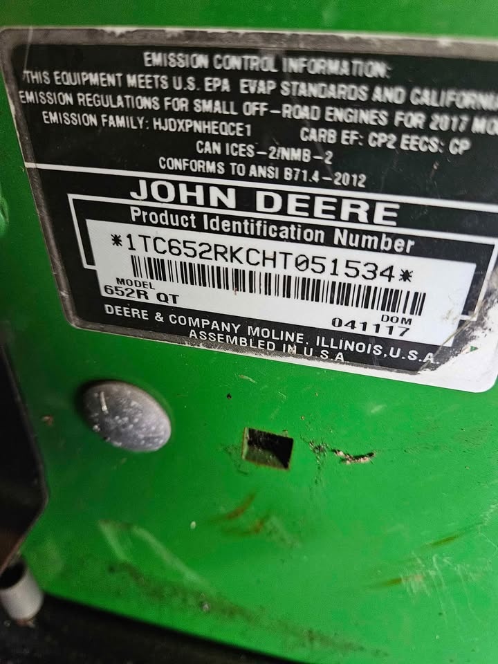 John Deere 652r for parts or repair.. - photo 5