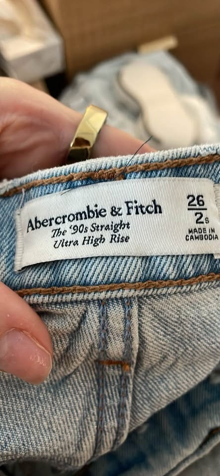 Abercrombie Light Wash Jeans