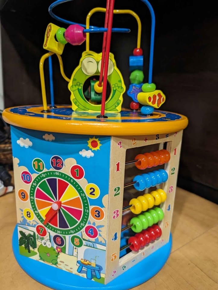 Boxiki kids Musical Wooden Activity Cube Baby Toddler Toy - photo 2