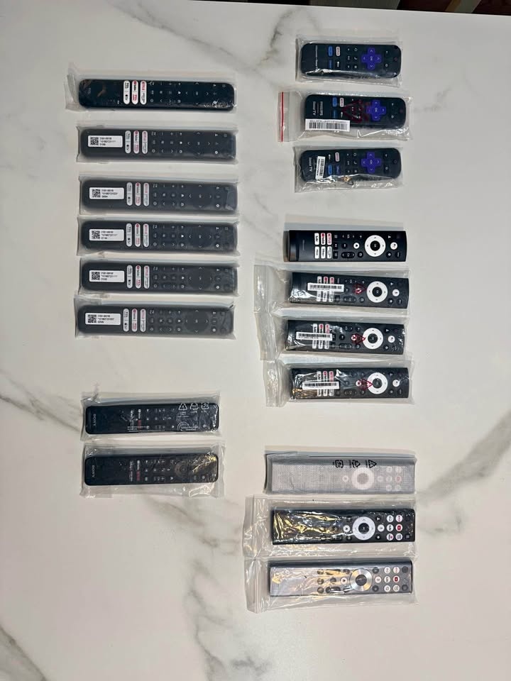 Original Remote Controls for TCL, Hisense, Roku Philips, Sony