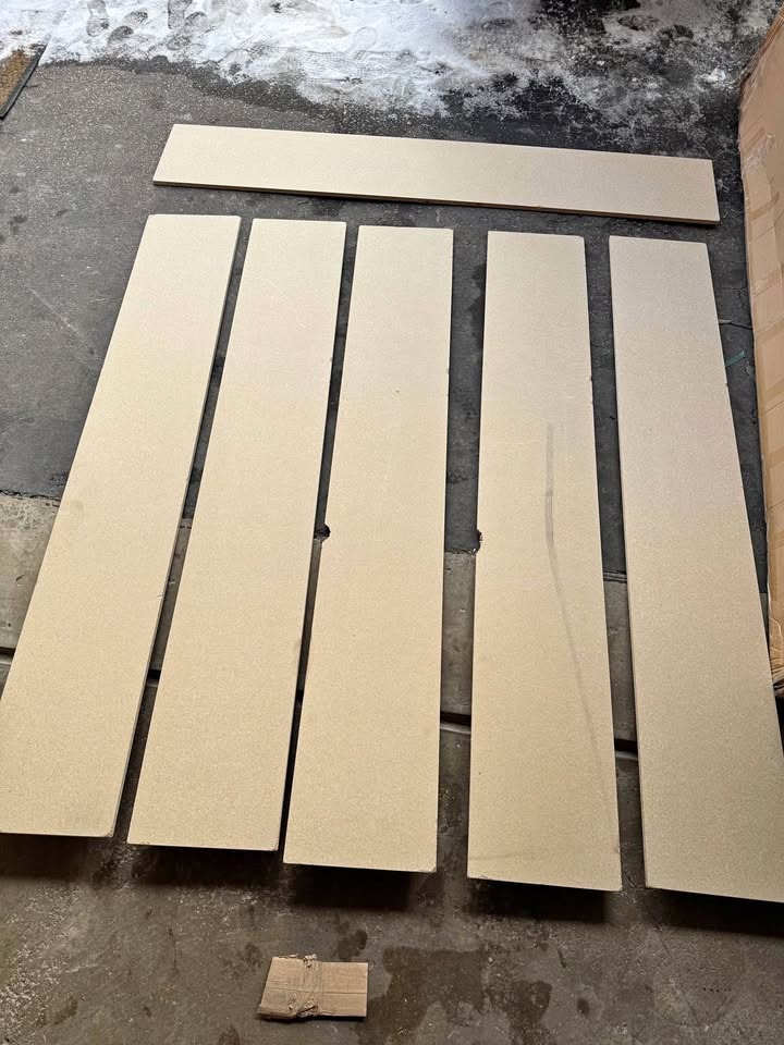 Set of Six 13”x80” Plywood Sheets (Brand New, Two Sheets with Mi