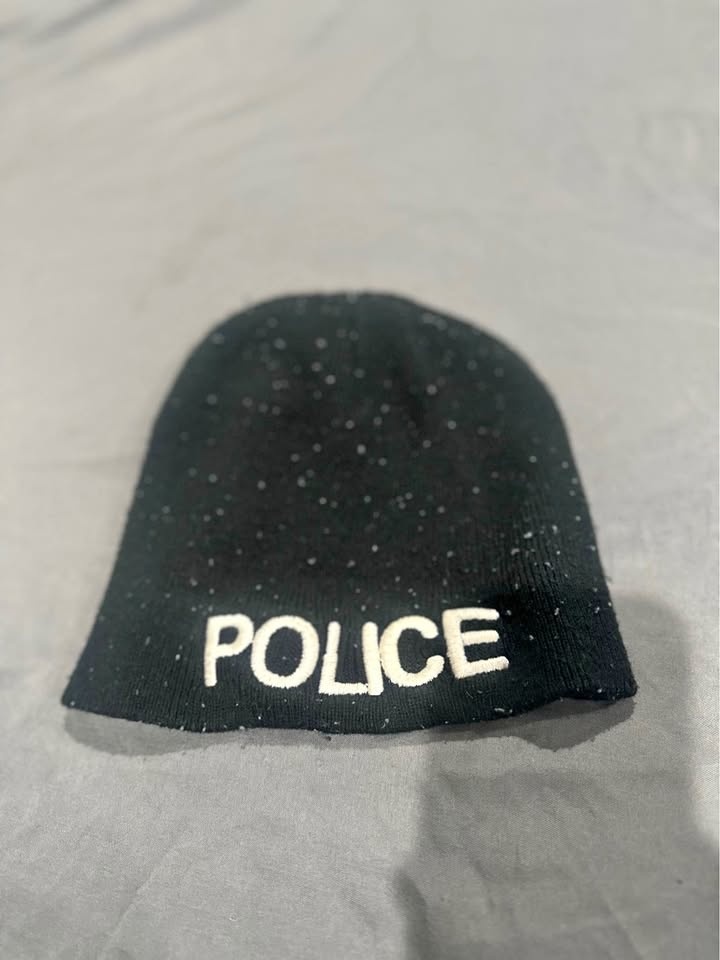 "POLICE" Embroidered Beanie