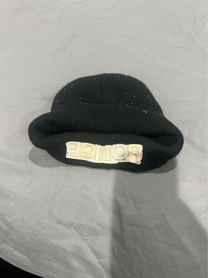 "POLICE" Embroidered Beanie - photo 2