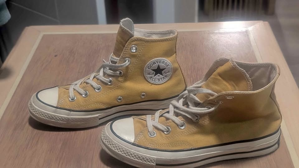 Converse Chuck Taylor All Star '70 high-top sneakers yellow