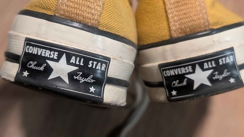 Converse Chuck Taylor All Star '70 high-top sneakers yellow - photo 2